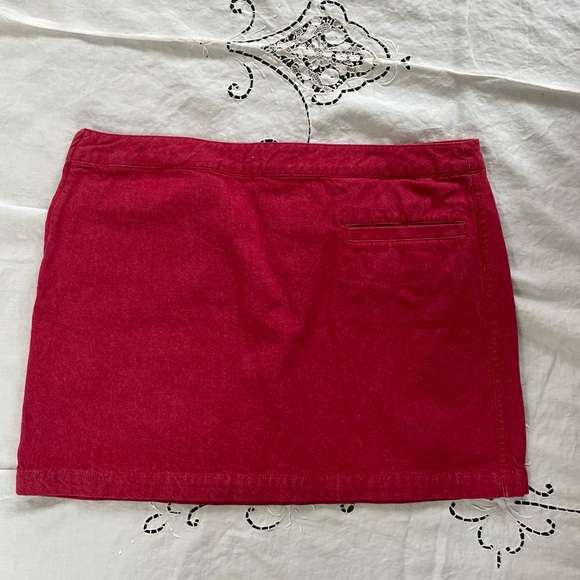 A.P.C. Dresses & Skirts - APC red mini skirt